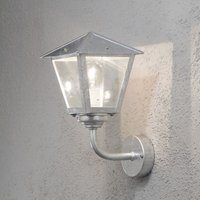 Konstsmide - Dekorative Wandleuchte Benu aus Stahl und Acrylglas in - grey von KONSTSMIDE LIGHTING