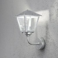 Konstsmide - Moderne led Wandleuchte Benu aus Stahl und Glas in - grey von Konstsmide