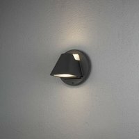 Konstsmide Hild Moderne Außenwandleuchte 2x GU10 Schwarz, IP44 von KONSTSMIDE LIGHTING