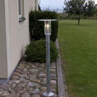 Konstsmide - Robuste Wegeleuchte Mode aus galvanisiertem Stahl, E27 - grey von Konstsmide