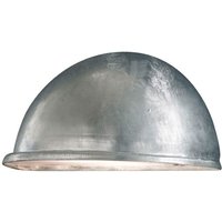 Konstsmide - Moderne led Wandleuchte Torino aus galvanisiertem - grey von Konstsmide