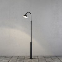 Konstsmide - Moderne led Mastleuchte aus Aluminium in schwarz und - black von Konstsmide