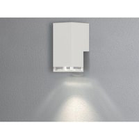 Konstsmide Lighting - alu Außenwandleuchte pollux Down Light Weiß Effektstreifen IP44, Höhe 16,5cm Konstsmide Lighting - alu Außenwandleuchte pollux Down Light Weiß Effektstreifen IP44, Höhe 16,5cm von KONSTSMIDE LIGHTING