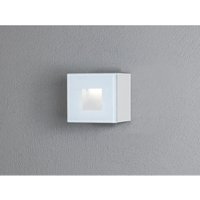 Konstsmide Lighting - led Außenwandleuchte klein chieri Auf-& Einbauleuchte aus Alu in weiß, 8x8x5cm von KONSTSMIDE LIGHTING