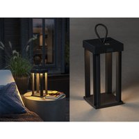 Konstsmide Lighting - led Outdoor Laterne cannes usb aufladbar für Boden & Tisch, Schwarz Höhe 42cm Konstsmide Lighting - led Outdoor Laterne cannes usb aufladbar für Boden & Tisch, Schwarz Höhe 42cm von KONSTSMIDE LIGHTING