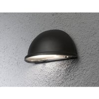 Konstsmide - Außenwandleuchte Downlight torino Aluminium Schwarz - Moderne Hausbeleuchtung von Konstsmide