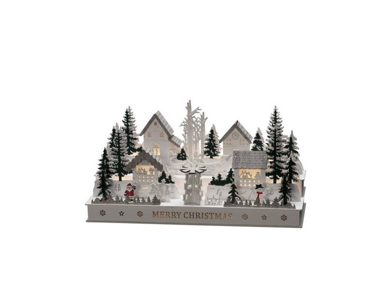 KONSTSMIDE Dekofigur Konstsmide LED Holzsilhouette Dorf Innen 12 KONSTSMIDE Dekofigur Konstsmide LED Holzsilhouette Dorf Innen 12 von KONSTSMIDE