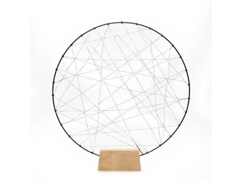 KONSTSMIDE Dekofigur Konstsmide LED Metallsilhouetten Ring mit Holzfuß KONSTSMIDE Dekofigur Konstsmide LED Metallsilhouetten Ring mit Holzfuß von KONSTSMIDE