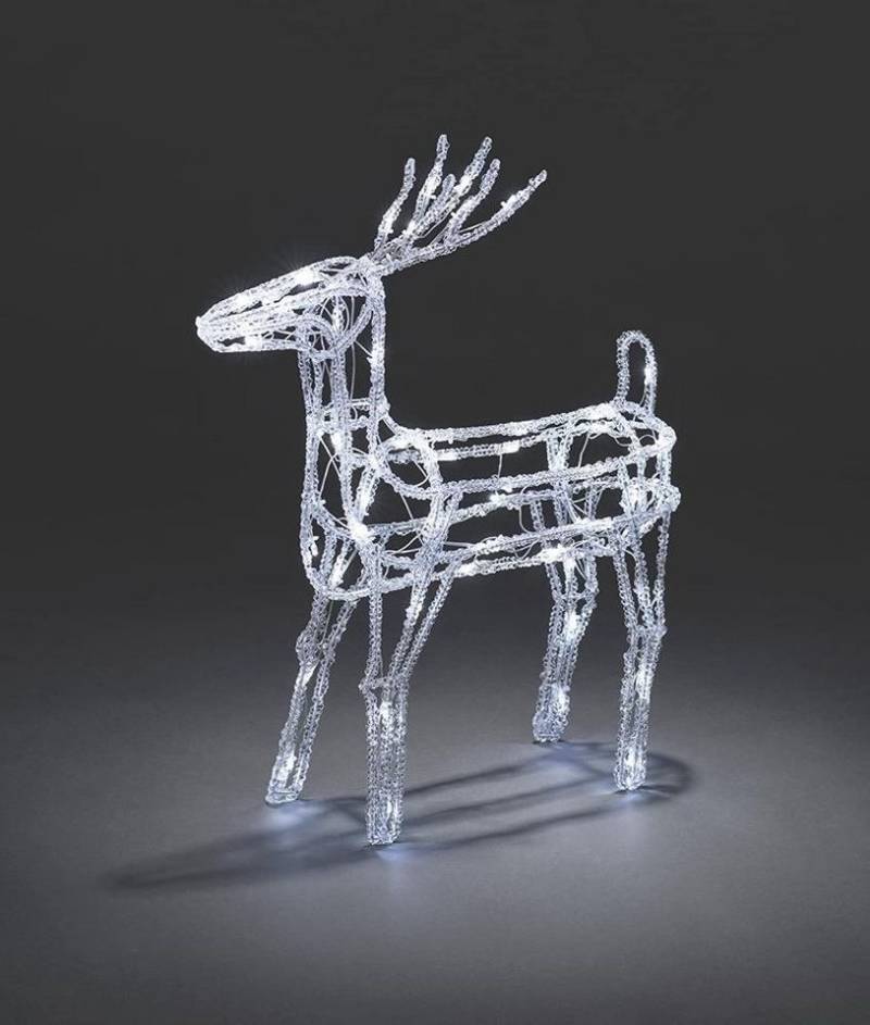 KONSTSMIDE Gartenfigur 6195-203 Konstsmide LED Acryl Rentier 64 Dioden kw von KONSTSMIDE