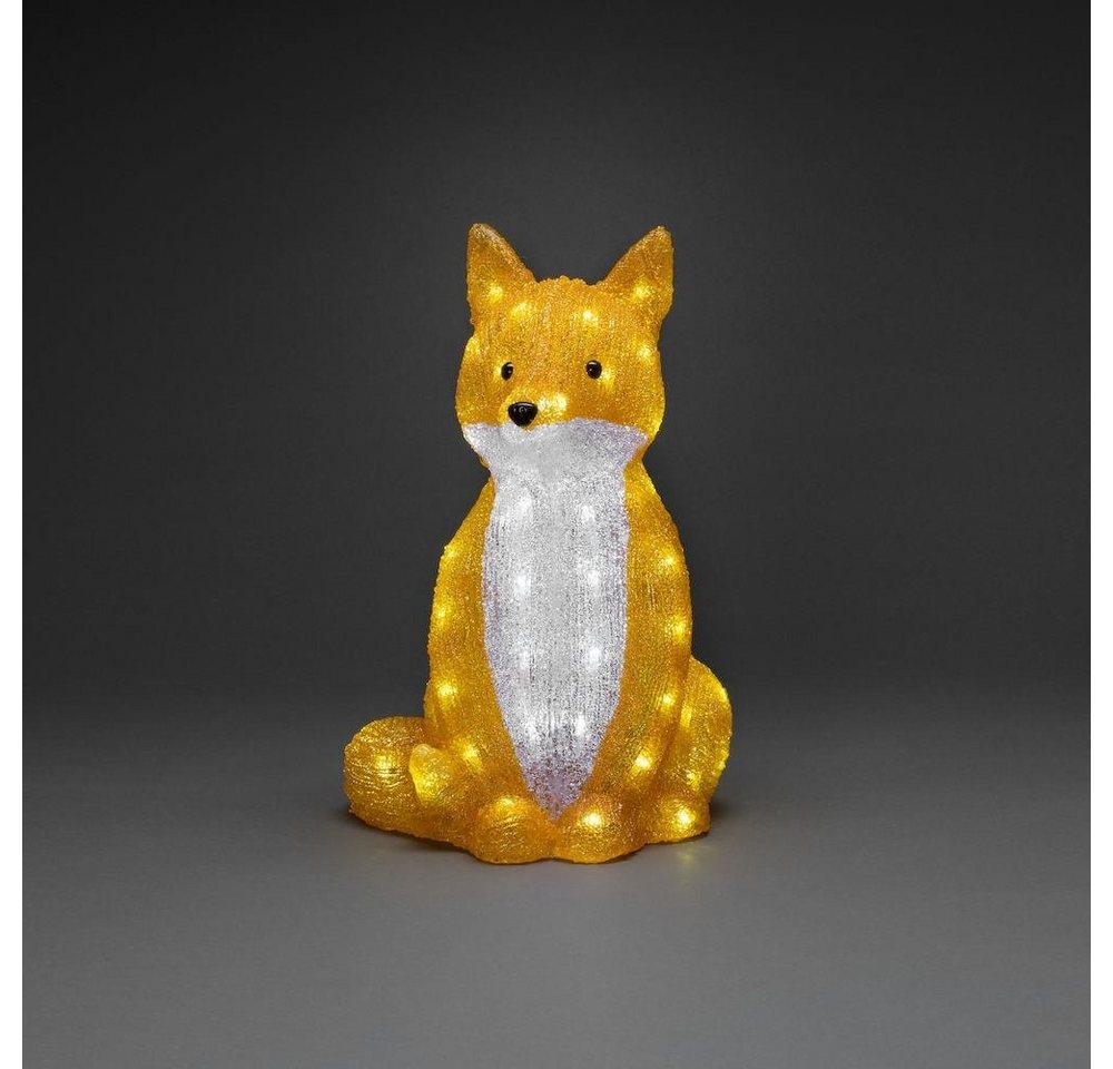 KONSTSMIDE Gartenfigur 6235-203 Acryl Fuchs sitzend 40cm 64 ww LED KONSTSMIDE Gartenfigur 6235-203 Acryl Fuchs sitzend 40cm 64 ww LED von KONSTSMIDE