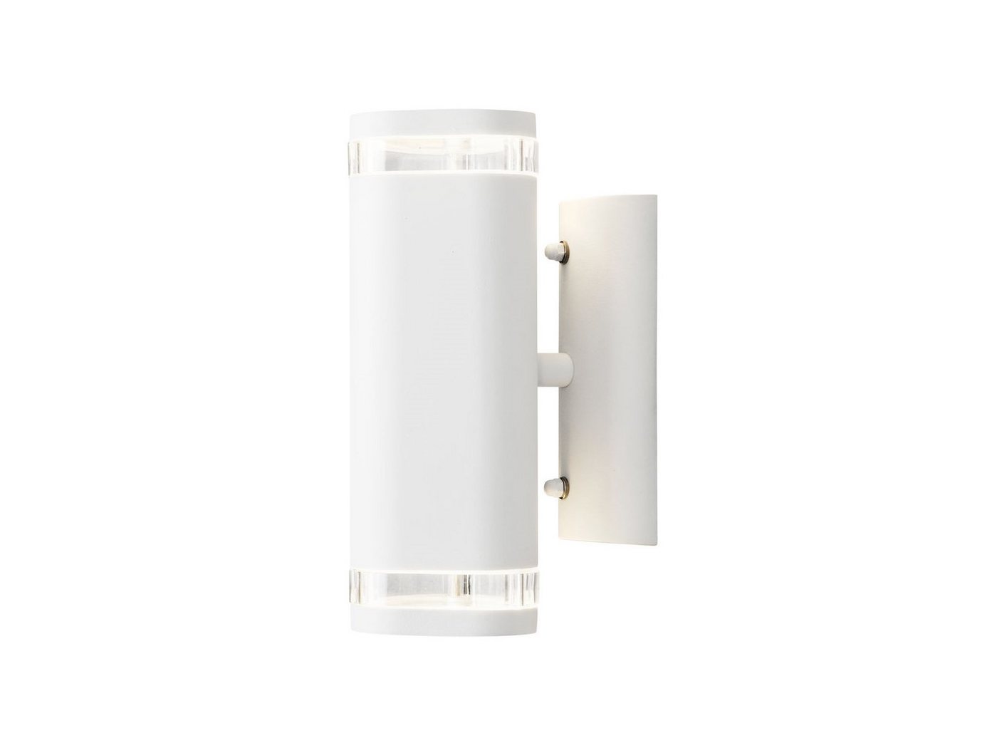KONSTSMIDE LED Außen-Wandleuchte, LED wechselbar, warmweiß, Fassadenbeleuchtung Hauswand Up and Down, Außenlicht Weiß, H: 24cm KONSTSMIDE LED Außen-Wandleuchte, LED wechselbar, warmweiß, Fassadenbeleuchtung Hauswand Up and Down, Außenlicht Weiß, H: 24cm von KONSTSMIDE