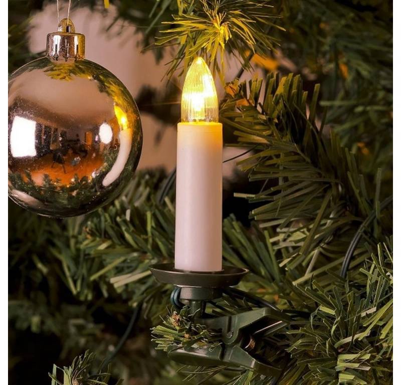 KONSTSMIDE LED-Christbaumkerzen 1004-020 LED-Weihnachtsbaumbeleuchtung 25er innen von KONSTSMIDE