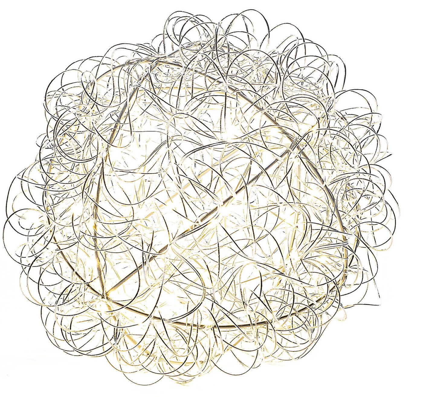 KONSTSMIDE LED Dekolicht Drahtball, Weihnachtsdeko, LED fest integriert, Warmweiß, 40 warm weiße Dioden von KONSTSMIDE