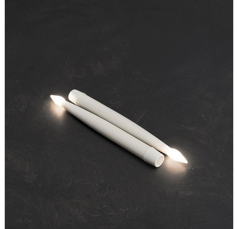 KONSTSMIDE LED-Kerze LED Decoration Kerzen 2er Set 23,5cm ww KONSTSMIDE LED-Kerze LED Decoration Kerzen 2er Set 23,5cm ww von KONSTSMIDE