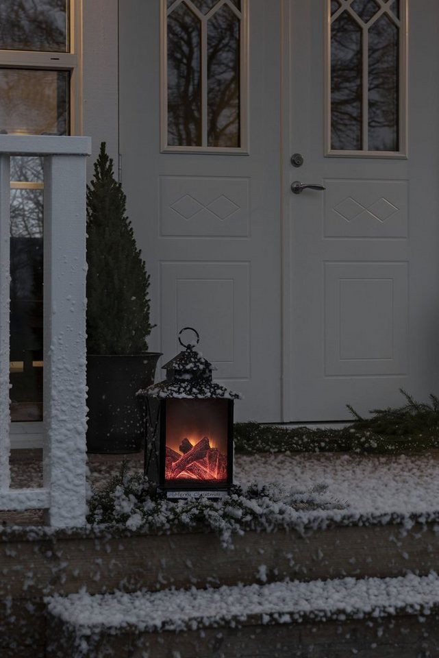 KONSTSMIDE LED Laterne, LED fest integriert, Warmweiß, LED Laterne, groß, Kamin von KONSTSMIDE