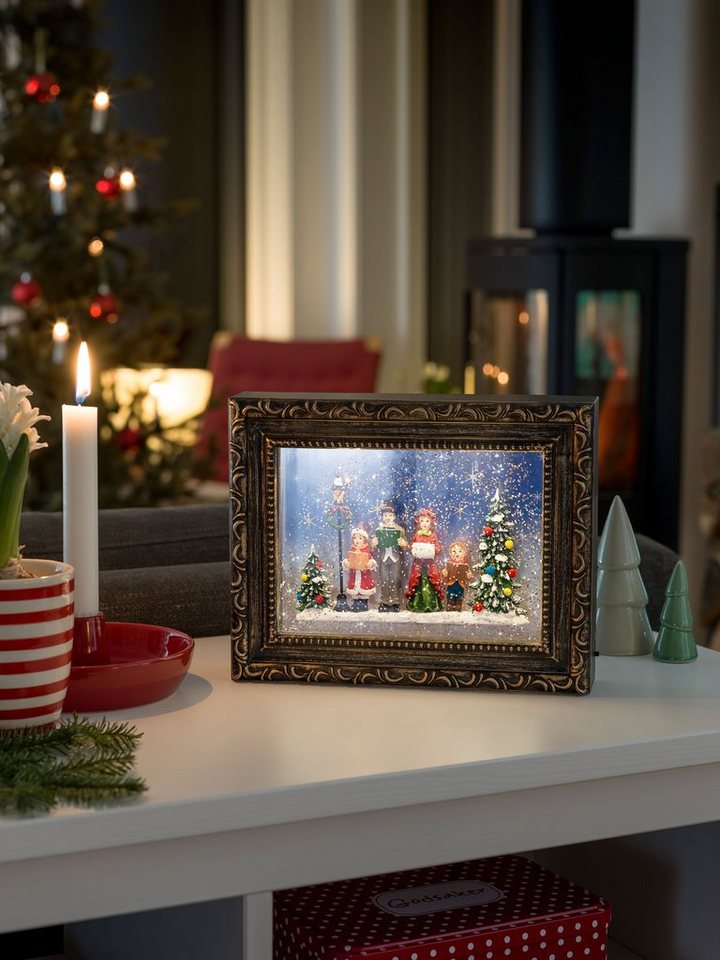 KONSTSMIDE LED Laterne Weihnachtsdeko, LED fest integriert, Warmweiß, LED Bilderrahmen mit Weihnachtschor KONSTSMIDE LED Laterne Weihnachtsdeko, LED fest integriert, Warmweiß, LED Bilderrahmen mit Weihnachtschor von KONSTSMIDE