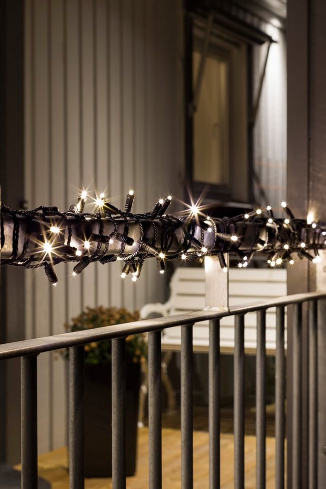 KONSTSMIDE LED-Lichterkette, 120-flammig, Micro LED mit Dimmer, schutzisoliert/umgossen, 120 warm weiße Dioden von KONSTSMIDE