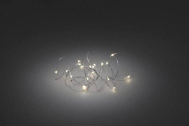KONSTSMIDE LED-Lichterkette 1460-190 Micro LED Licherkette 20 ww LED Batterie von KONSTSMIDE