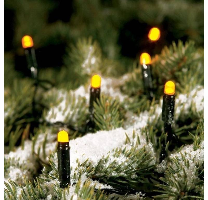 KONSTSMIDE LED-Lichterkette 3060-000 LED Lichterkette 3,51m 40er gelb außen von KONSTSMIDE