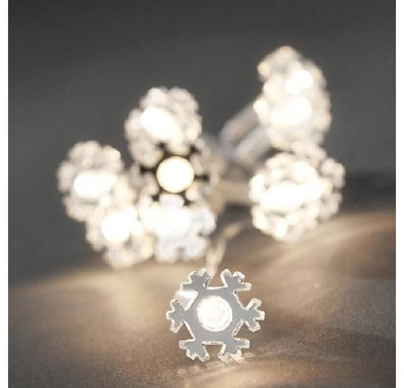 KONSTSMIDE LED-Lichterkette 3185-103 LED Deko Lichterkette 10er Schneeflocke KONSTSMIDE LED-Lichterkette 3185-103 LED Deko Lichterkette 10er Schneeflocke von KONSTSMIDE