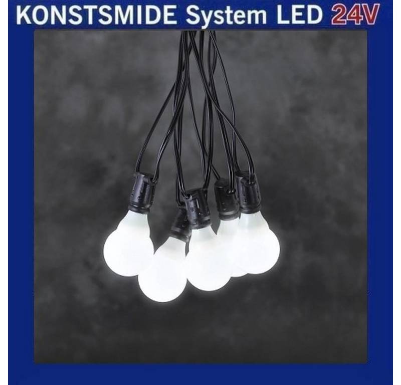 KONSTSMIDE LED-Lichterkette 4641-107 LED Party-Lichterkette 10er opal weiß KONSTSMIDE LED-Lichterkette 4641-107 LED Party-Lichterkette 10er opal weiß von KONSTSMIDE
