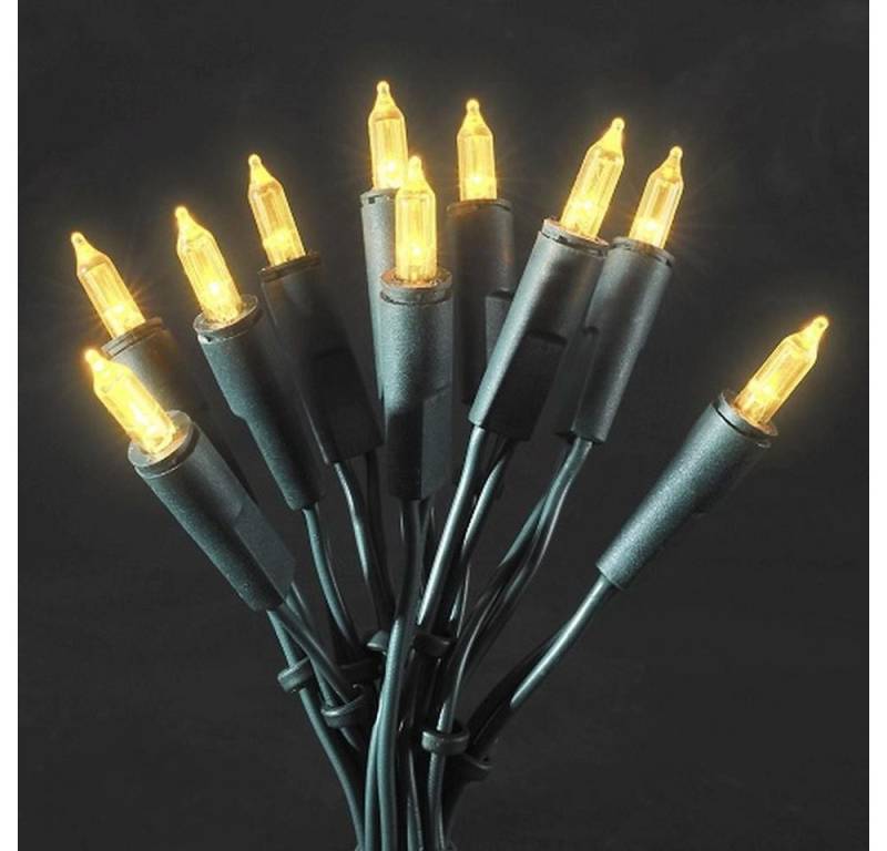 KONSTSMIDE LED-Lichterkette LED Mini-Lichterkette 35er gelb 5,10m Konstsmide 6302-000 von KONSTSMIDE