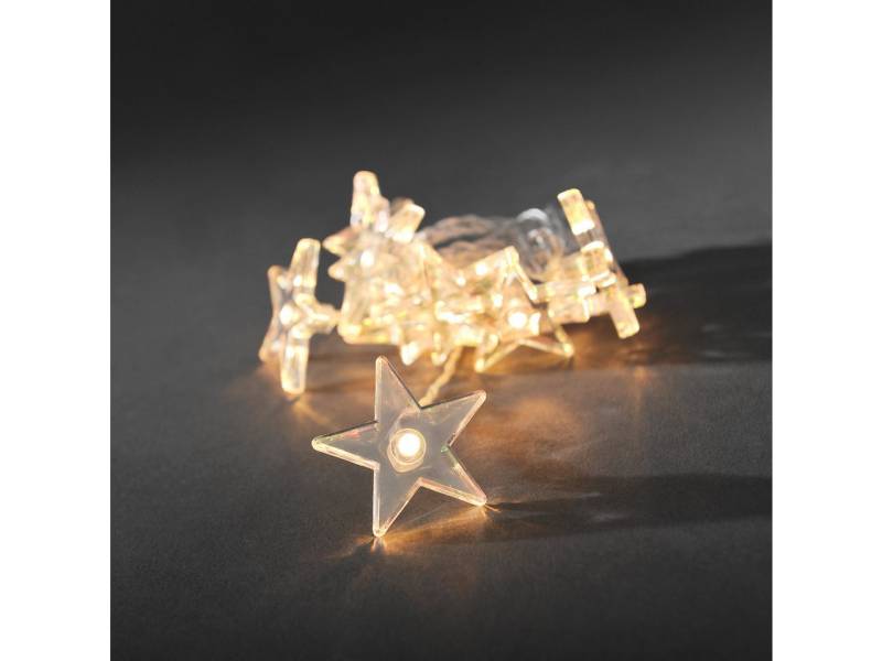 KONSTSMIDE LED-Lichterkette Konstsmide LED Lichterkette klare Sterne 2 m KONSTSMIDE LED-Lichterkette Konstsmide LED Lichterkette klare Sterne 2 m von KONSTSMIDE