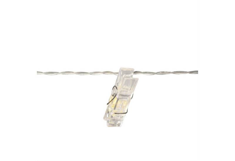 KONSTSMIDE LED-Lichterkette LED Clip Lichterkette 12 Wäscheklammern warmweiß 2,75m Trafo, 12-flammig KONSTSMIDE LED-Lichterkette LED Clip Lichterkette 12 Wäscheklammern warmweiß 2,75m Trafo, 12-flammig von KONSTSMIDE