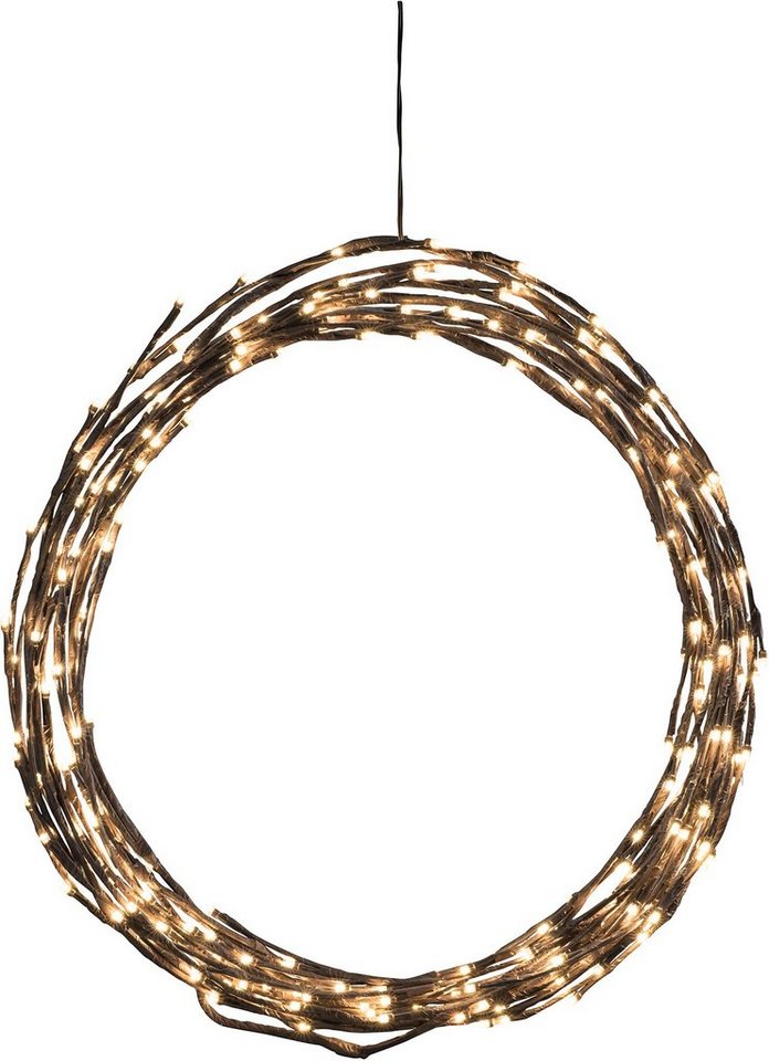 KONSTSMIDE LED-Lichterkette Weihnachtsdeko aussen, variabel als Lichterkranz/Lichtergirlande, 240 warmweiße Dioden KONSTSMIDE LED-Lichterkette Weihnachtsdeko aussen, variabel als Lichterkranz/Lichtergirlande, 240 warmweiße Dioden von KONSTSMIDE