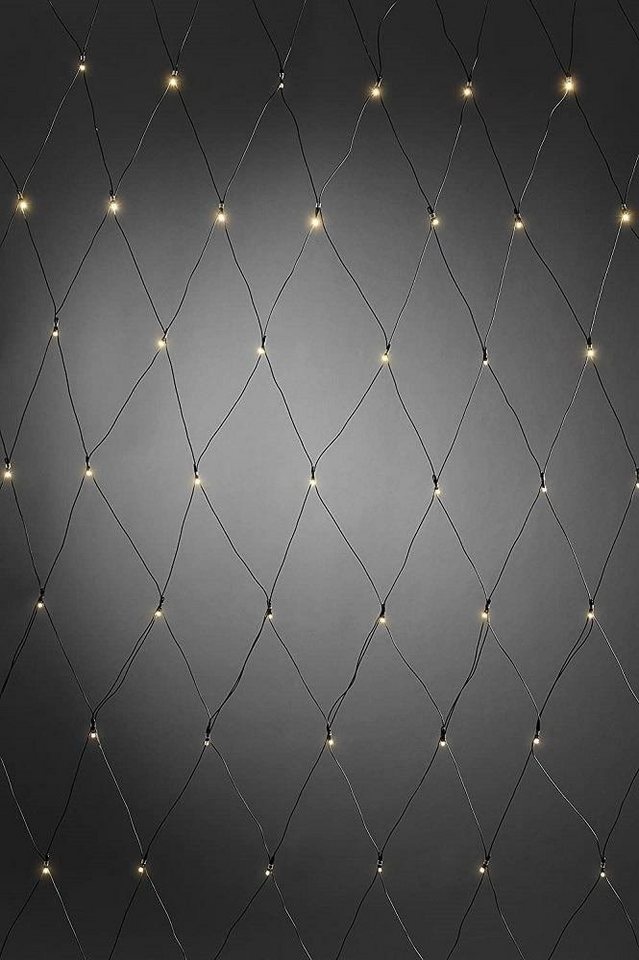KONSTSMIDE LED-Lichternetz 3727-100 LED Lichternetz 80er Timer Lichtsensor von KONSTSMIDE