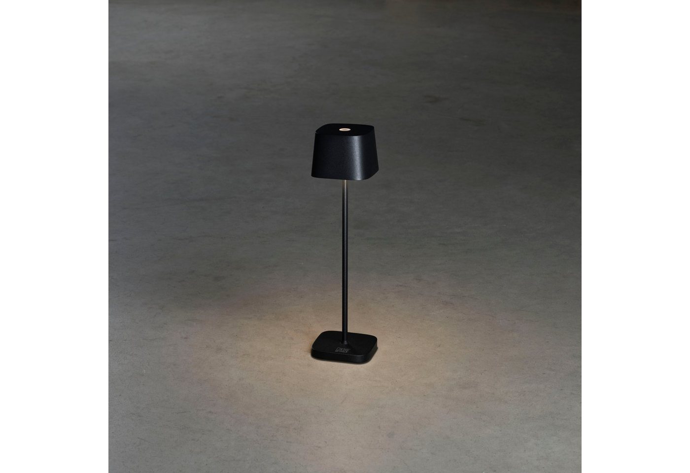 KONSTSMIDE LED Tischleuchte Capri-Mini, LED fest integriert, Warmweiß, Capri-Mini USB-Tischleuchte, 2700/3000K, dimmbar, eckig von KONSTSMIDE