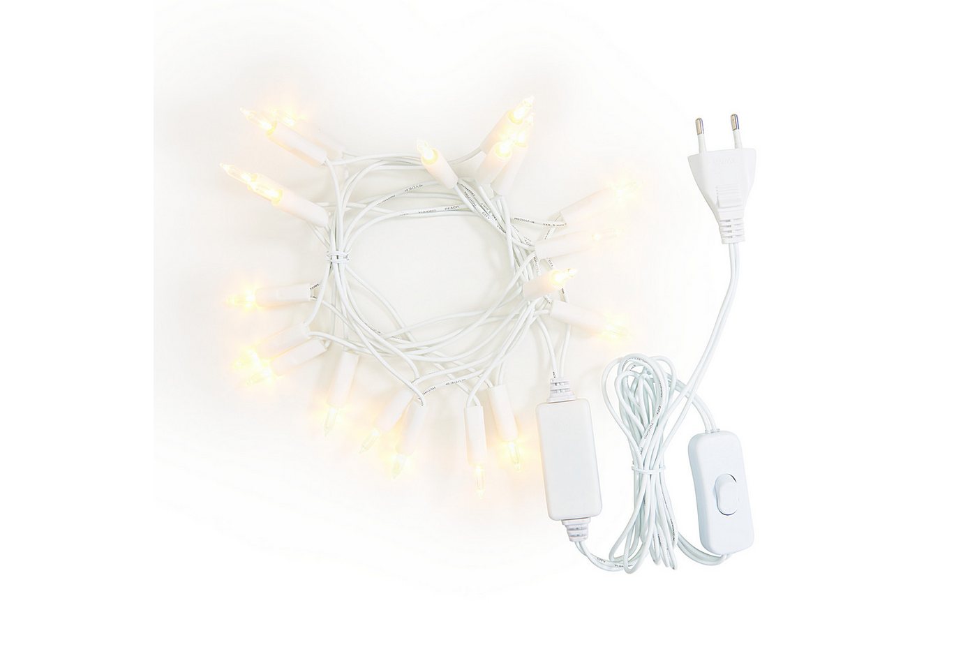 KONSTSMIDE Lichterkette LED Mini Lichterkette, mit Schalter, 20 warmweiße Dioden KONSTSMIDE Lichterkette LED Mini Lichterkette, mit Schalter, 20 warmweiße Dioden von KONSTSMIDE