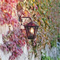 Konstsmide Fenix Outdoor Classic Lantern Down Wandleuchte Kupfer, IP23 von KONSTSMIDE LIGHTING