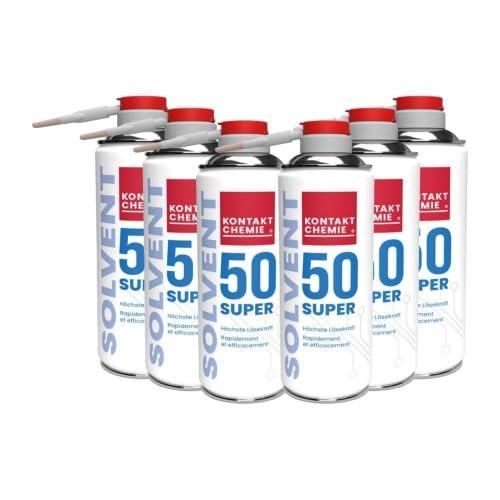 6 Stück Kontakt Chemie® Etikettenlöser, NSF K3 | LABEL OFF 50 SUPER | je 200ml von KONTAKT CHEMIE