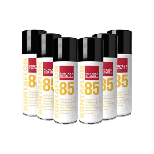 6 Stück Kontakt Chemie® PTFE-Trockenschmierstoff | KONTAFLON 85 | je 200ml von KONTAKT CHEMIE