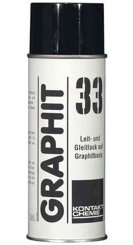 KONTAKT CHEMIE GRAPHIT 33 Grafit-Leitlack, 400 ml von KONTAKT CHEMIE