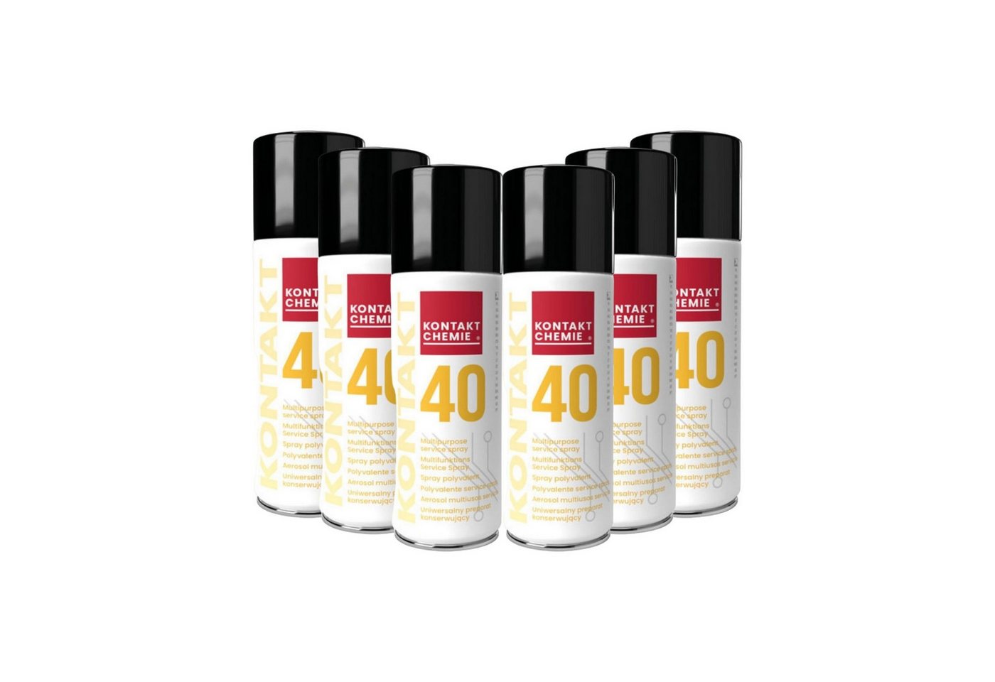 KONTAKT CHEMIE Multifunktionsöl 6 Stück Multifunktionsöl, KONTAKT 40, je 200ml KONTAKT CHEMIE Multifunktionsöl 6 Stück Multifunktionsöl, KONTAKT 40, je 200ml von KONTAKT CHEMIE