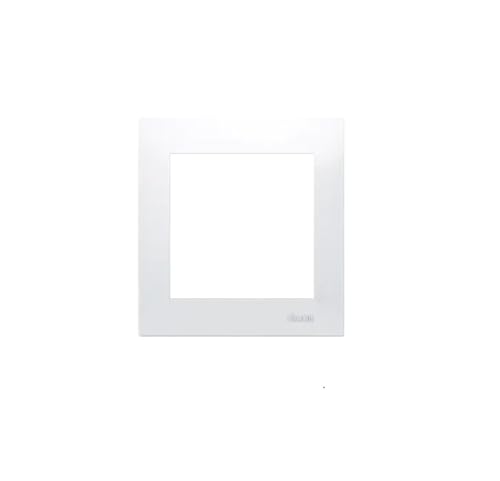 Rahmen 1fach /Paneel für Lichtschalter und Steckdose. Rahmen für Wandlichtschalter und Steckdose in weiß IP20/IP44, DR1/11 Simon 54 Premium Rahmen 1fach /Paneel für Lichtschalter und Steckdose. Rahmen für Wandlichtschalter und Steckdose in weiß IP20/IP44, DR1/11 Simon 54 Premium von KONTAKT Simon