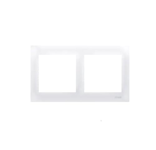 Rahmen 2fach /Paneel für Lichtschalter und Steckdose. Rahmen für Wandlichtschalter und Steckdose in weiß IP20/IP44, DR2/11 Simon 54 Premium Rahmen 2fach /Paneel für Lichtschalter und Steckdose. Rahmen für Wandlichtschalter und Steckdose in weiß IP20/IP44, DR2/11 Simon 54 Premium von KONTAKT Simon