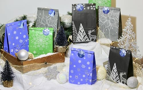 Personalisierbarer Adventskalender zum Befüllen - Modern Design von KONTARBOOR
