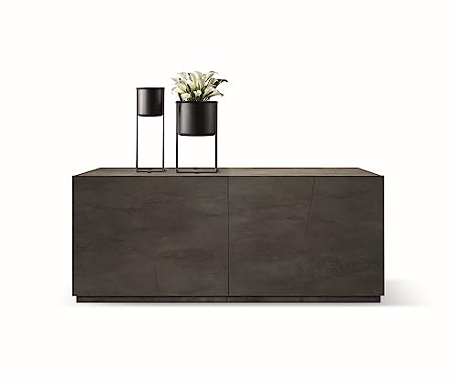 KONTE.DESIGN Sideboard, Holz, Oxidierter Stahl, Unica von KONTE.DESIGN