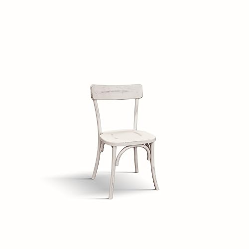 KONTE.DESIGN VOLTERRA Stuhl, Holz, Weiß, 4 von KONTE.DESIGN