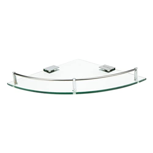 KONTONTY 1 Satz Badezimmer Eckregale für das Badezimmer Wanne Essentials Gestell montieren Wand regalhalterung Duschstange Badezimmerdekor Badezimmer-Organizer-Rack Rostfreier Stahl von KONTONTY
