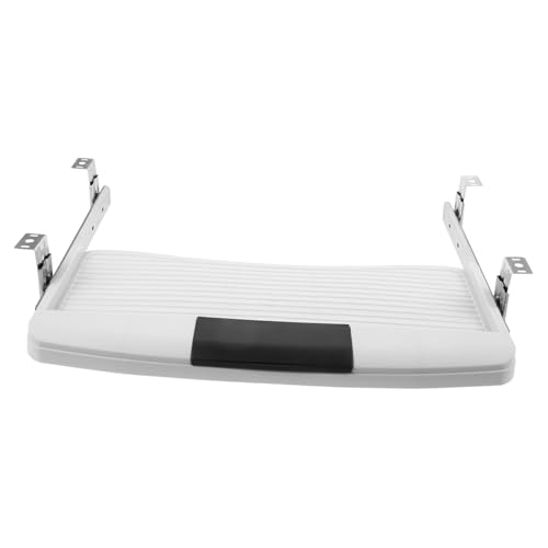 KONTONTY 1satz Praktische Ausziehbare Tastaturablage Gleitschienen Ergonomisches Design Für Ordentliche Schreibtischfläche Für Büro Und von KONTONTY