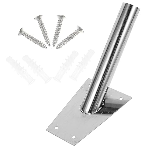 KONTONTY Fahnenmast Halterung -montiert Aluminium Legierung Einfach Installieren Robust Fahnenmast Teile von KONTONTY