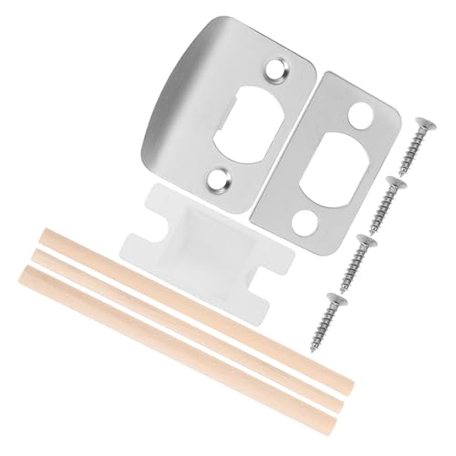 KONTONTY 1 Satz Metall Türschloss Zylinderplatte Reparaturset für Holztüren Robuste und Langlebige Türschlossbeschläge mit Einfacher Installation und Eleganter KONTONTY 1 Satz Metall Türschloss Zylinderplatte Reparaturset für Holztüren Robuste und Langlebige Türschlossbeschläge mit Einfacher Installation und Eleganter von KONTONTY