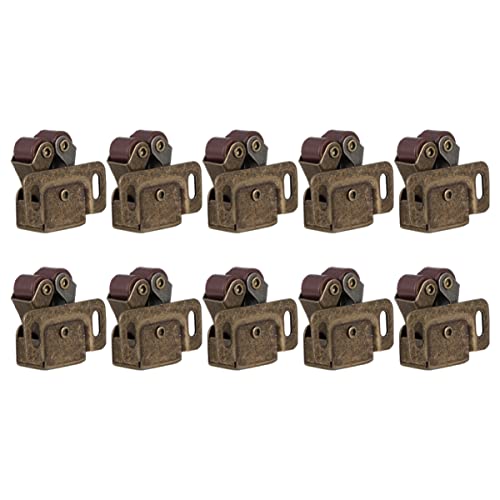 KONTONTY 1 Satz Teiliges Retro Türschloss Mit Doppelrollen Verriegelung Für Möbel Und Schranktüren Geräuschdämpfende Funktion Langlebiges Material Installieren 12 Stück KONTONTY 1 Satz Teiliges Retro Türschloss Mit Doppelrollen Verriegelung Für Möbel Und Schranktüren Geräuschdämpfende Funktion Langlebiges Material Installieren 12 Stück von KONTONTY