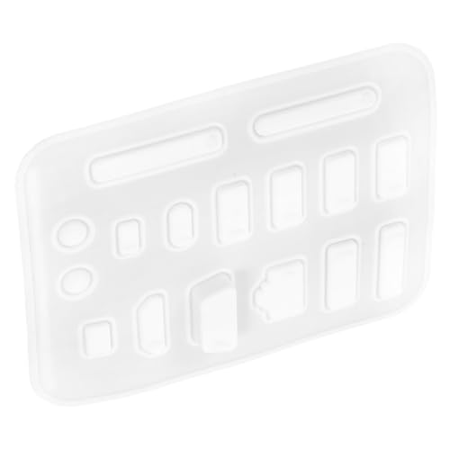 KONTONTY 1 Satz USB Staubschutzkappen Set Silikon Staubstopfen für Laptop Ports Passend für Verschiedene Modelle Einfache Installation Schutz vor Schmutz Weiße Farbe KONTONTY 1 Satz USB Staubschutzkappen Set Silikon Staubstopfen für Laptop Ports Passend für Verschiedene Modelle Einfache Installation Schutz vor Schmutz Weiße Farbe von KONTONTY