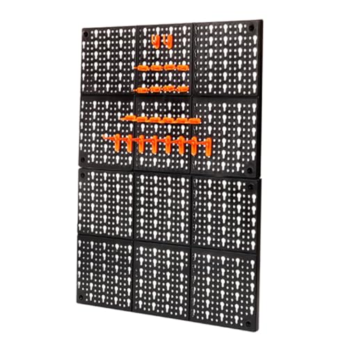 KONTONTY 1 Satz Werkzeugaufhängebrett Planke pegboard wandorganisator Anbindung PEG -Vorstand Werkzeugregal Gestell ABS-Steckbrett Organizer für Garagenwerkzeug ABS Stecktafel Wandbügel KONTONTY 1 Satz Werkzeugaufhängebrett Planke pegboard wandorganisator Anbindung PEG -Vorstand Werkzeugregal Gestell ABS-Steckbrett Organizer für Garagenwerkzeug ABS Stecktafel Wandbügel von KONTONTY