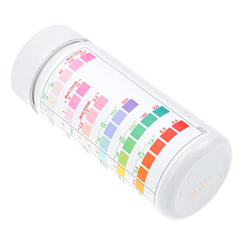KONTONTY 1 Schachtel Aquarium Teststreifen Ph Härte Alkalität Chlor Testpapier Präzise Wasserqualitätstests für Aquarien Schwimmbäder und Teiche KONTONTY 1 Schachtel Aquarium Teststreifen Ph Härte Alkalität Chlor Testpapier Präzise Wasserqualitätstests für Aquarien Schwimmbäder und Teiche von KONTONTY